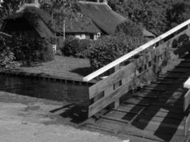 giethoorn aux pays-bas photo