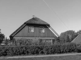 giethoorn aux pays-bas photo