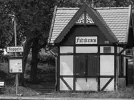 ville de kappeln au bord de la rivière schlei photo