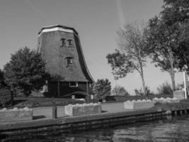 giethoorn aux pays-bas photo