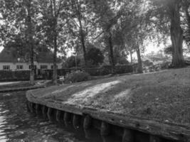 giethoorn aux pays-bas photo