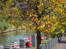 giethoorn aux pays-bas photo