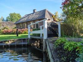 village de giethoorn aux pays-bas photo