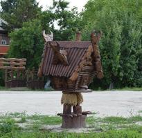 chalet en bois baba yaga photo