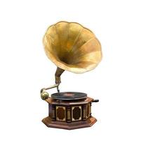 vieux gramophone rétro photo