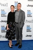 los angeles, 25 février - amanda peet, hank azaria au 32e prix annuel de l'esprit indépendant du film à la plage le 25 février 2017 à santa monica, ca photo