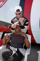 los angeles - 15 mars - colin egglesfield, carmelita jeter au grand prix toyota de long beach pro-celebrity race training à willow springs international speedway le 15 mars 2014 à rosamond, ca photo