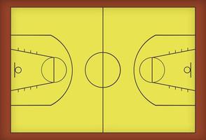 terrain de basketball photo