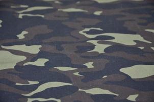 motif textile de tissu de camouflage militaire photo