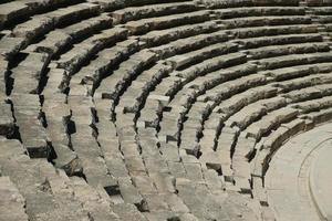 théâtre de la ville antique d'aspendos à antalya, turkiye photo