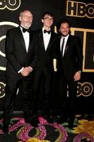 los angeles - 17 septembre liam cunningham, isaac hempstead wright, kit harrington à la hbo emmy after party - 2018 au pacific design center le 17 septembre 2018 à west hollywood, ca photo