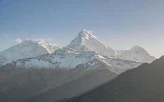 Chaîne de montagnes de l'Annapurna, Népal
