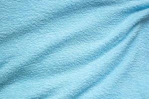 serviette en tissu de coton bleu texture abstract background photo