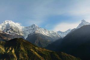 Chaîne de montagnes de l'Annapurna, Népal