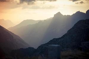 susten pass suisse alpes au coucher du soleil 4 photo