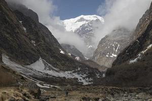 sentier de l'Annapurna au Népal photo