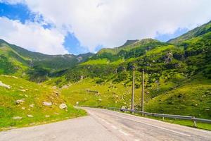 Route de montagne transfagarasan, Carpates roumaines