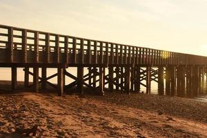 Golden Hour à Powder Point Bridge à Duxbury photo