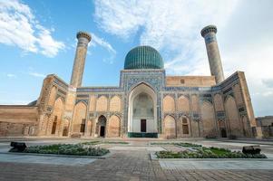 le mausolée d'amir timur à samarkand, ouzbékistan photo