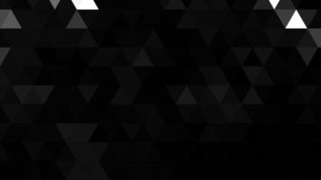 motif polygonal noir et blanc abstrait mosaïque triangulaire d'arrière-plan géométrique, parfait pour le site Web, le mobile, l'application, la publicité, les médias sociaux photo