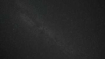 la vue du ciel nocturne avec la voie lactée en arrière-plan photo