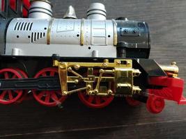 locomotive à vapeur en plastique pour enfants photo