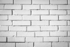 fond de mur de briques blanches photo