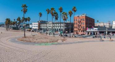 vue aérienne du rivage de la plage de venise, ca photo