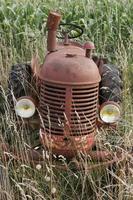 tracteur agricole vintage photo