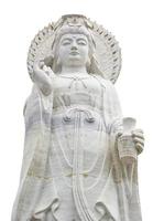 statue blanche de guanyin