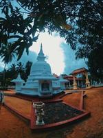 stupa dans un temple. photo