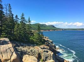 vue sur le lac d'acadie photo