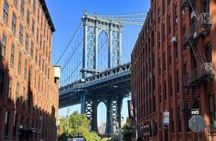 vue sur le pont de brooklyn photo