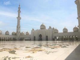 mosquée d'abu dhabi photo