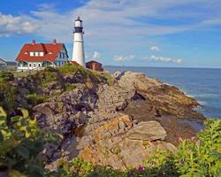 phare dans le maine photo