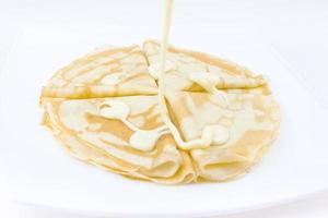 crêpes imbibées de lait concentré photo