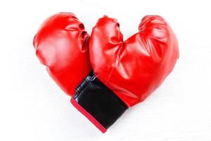 gants de boxe et patte photo