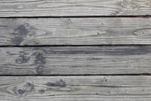 vieux plancher en bois gris avec grain de bois photo