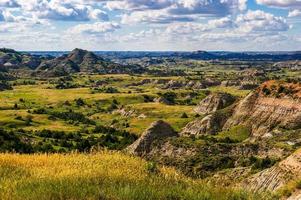 badlands du Dakota du Nord photo