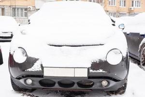 voiture neige hiver photo