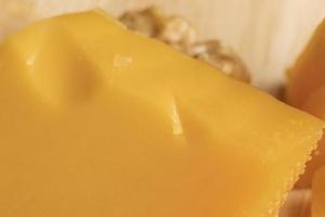 fromage frais à l'orange et autres produits alimentaires photo
