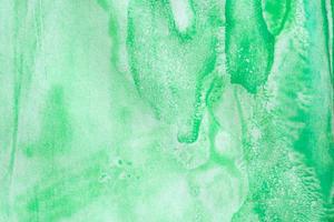 texture de fond aquarelle vert abstrait gros plan photo