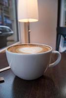 coffee shop latte - coeur