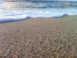 fond de sable et de vagues