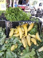 courgettes sur le marché photo