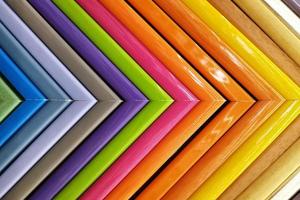 cadres colorés moulant des échantillons d'image. texture de fond photo