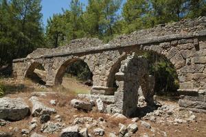 ville antique de phaselis à kemer, antalya, turkiye photo