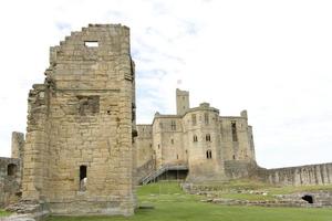 Château de Workworth dans le Northumberland en Angleterre photo