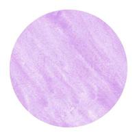 texture de fond de cadre circulaire aquarelle dessiné main violet avec des taches photo