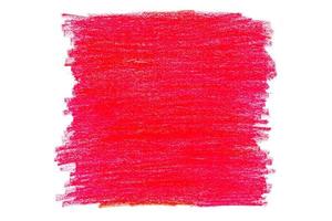 fond de texture de peinture crayon rouge photo